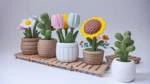 Knitted Tulip Flowers - Image 4