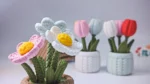 Knitted Tulip Flowers - Image 5